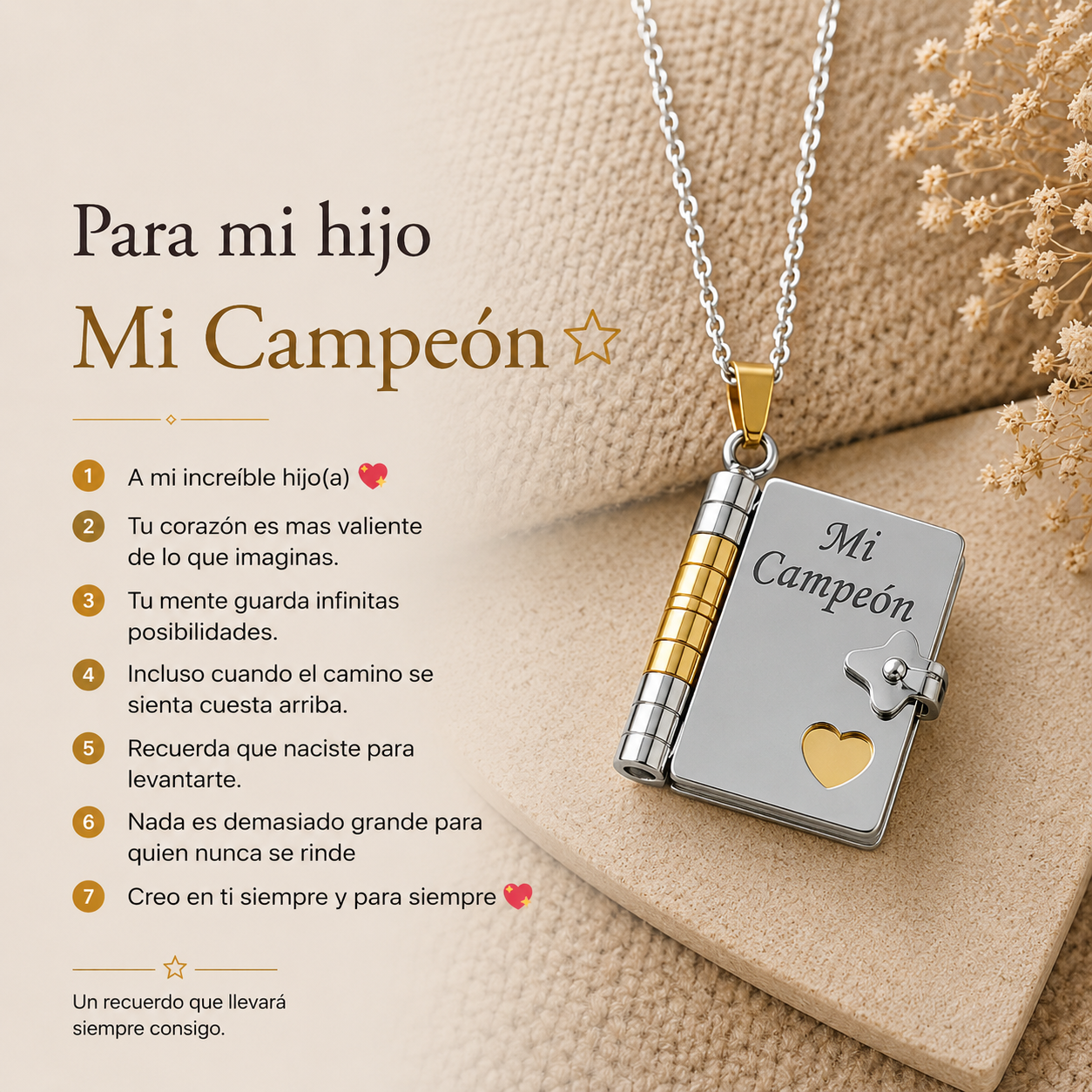 Collar para que tu Recuerdo sea Eterno